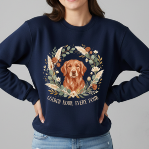 Golden Retriever Crewneck, Dog Mom Sweatshirt